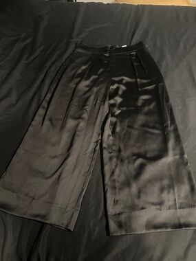 Banana Republic Black Wide-Leg Pants